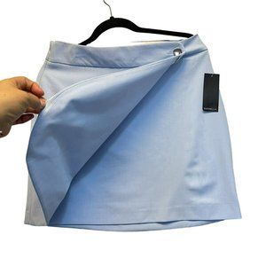 Rafaella Skirt Shorts Comfort Active Size 8 Solid Light BlueGolf Tennis Pickball